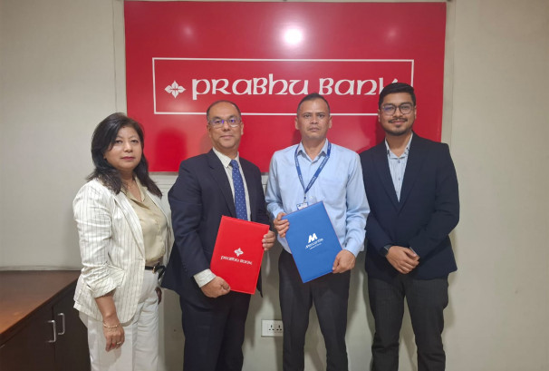 प्रभु बैंक र मर्केन्टाइल सिस्टमबीच सम्झौता, एसर ल्यापटप र एप्सन प्रिन्टर समान खरिदमा छुट