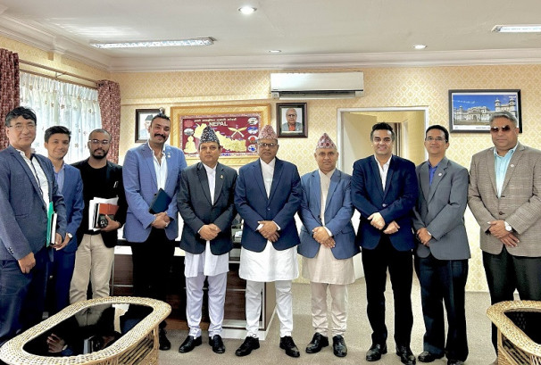 वाणिज्य तथा आपूर्ति मन्त्रालयसँग नाडाको प्रतिनिधिमण्डलको छलफल