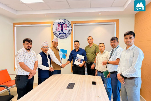 एनएमबि बैंकका कर्मचारी र ग्राहकलाई बुटवल हस्पिटलमा १५% सम्म छुट