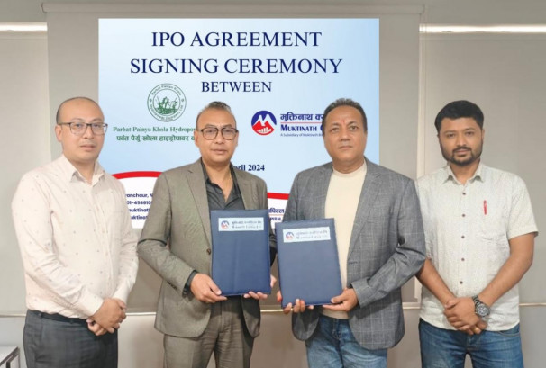 पर्वत पैयूँ खोला हाइड्रोपावरले आईपीओ निश्कासन गर्ने, बिक्री प्रबन्धकमा मुक्तिनाथ क्यापिटल