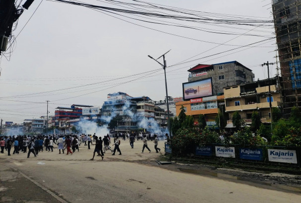 प्रहरीको गोली लागी इटहरीमा २ जेनजीको मृत्यु