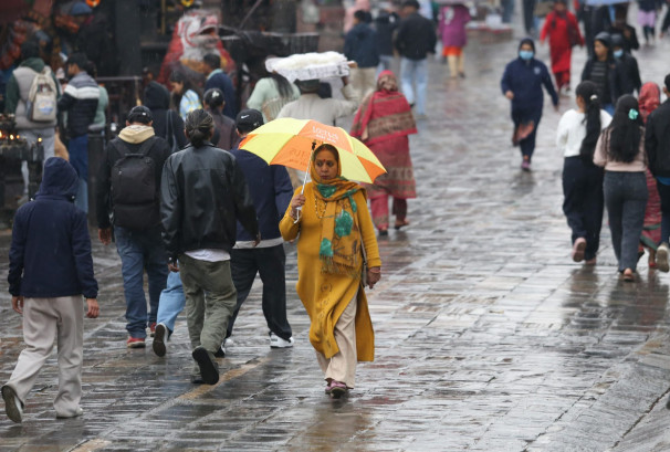 मेघगर्जनसहित वर्षाको सम्भावना, केही क्षेत्रमा हावाहुरीको चेतावनी