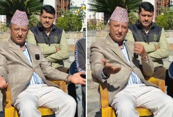 पूर्वऊर्जामन्त्री दीपक खड्का जलेको घरअगाडि सार्वजनिक: ‘म भागेको छैन, सरकारसँग डराउँदिनँ’