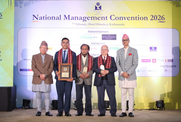 एनसीएचएलका सीईओ ‘Manager of the Year 2025’ अवार्ड बाट सम्मानित