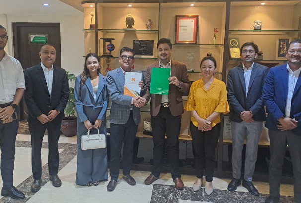 नबिल बैंक र निम्बजबीच अन्तर्राष्ट्रिय डेटा ई–सिम र ड्राइभिङ अनुमतिपत्रका लागि सम्झौता