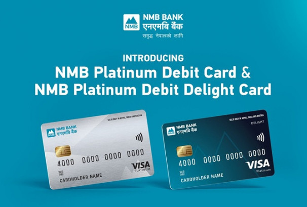 एनएमबि बैंकद्वारा नयाँ भिसा प्लाटिनम डेबिट कार्डहरू सार्वजनिक