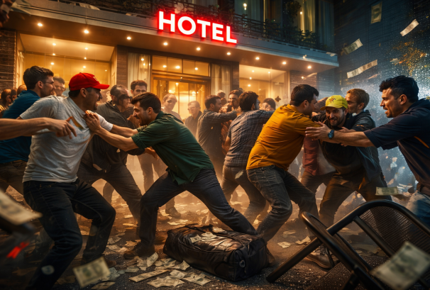 मतदानको अघिल्लो रात बुटवलमा तनाव : होटलमै एमाले-रास्वपा कार्यकर्ताबीच कुटाकुट