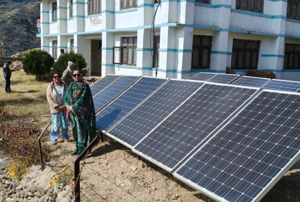 वर्ल्डलिंकद्वारा कालिकोट स्वास्थ्य चौकीमा सौर्यप्रणाली हस्तान्तारण