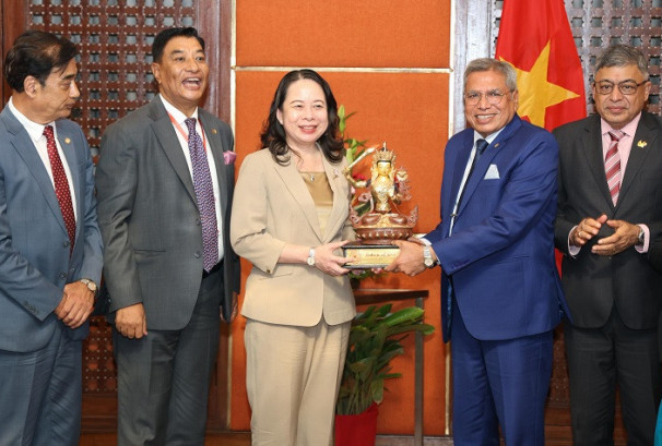 चेम्बर अफ कमर्सद्वारा भियतनामकी उपराष्ट्रपतिसमक्ष द्विपक्षीय लगानी तथा व्यापार अभिवृद्धिबारे छलफल