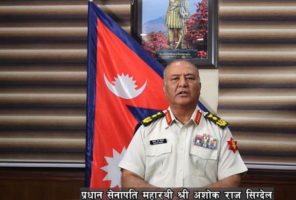 नेपाली सेनाका प्रधानसेनापतिद्वारा आन्दोलनकारीहरूलाई वार्ताका लागि आह्वान