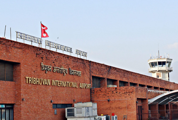 त्रिभुवन विमानस्थल बन्द