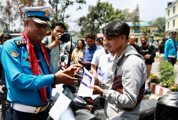 काठमाडौँमा चोरीका ६५ दुईपांग्रे सवारी फिर्ता