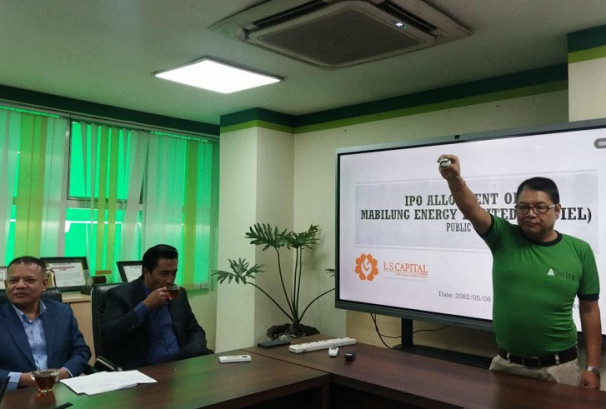 माबिलुङ इनर्जीको आईपीओ बाँडफाँड, ४ जना भाग्यमानीले पाए थप एक कित्ता