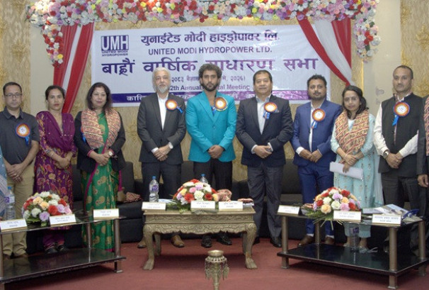 लाभांश पारित गर्दै युनाइटेड मोदी हाइड्रोपावरको साधारणसभा सम्पन्न, सञ्चालकमा अधिकारी र पाण्डे निर्वाचित