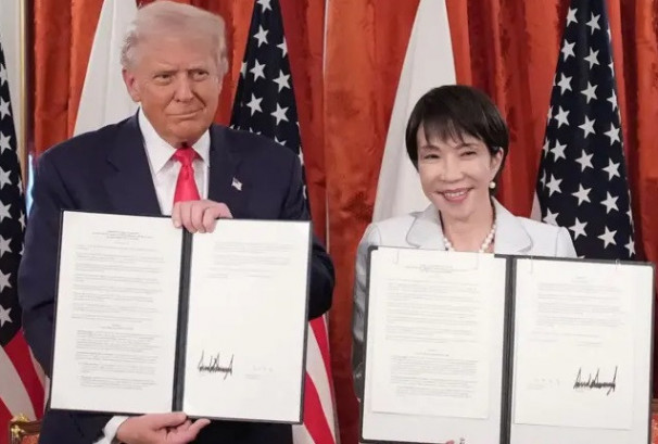 अमेरिका र जापानबीच व्यापार र दुर्लभ खनिज सम्झौता, ट्रम्पले के भने ?