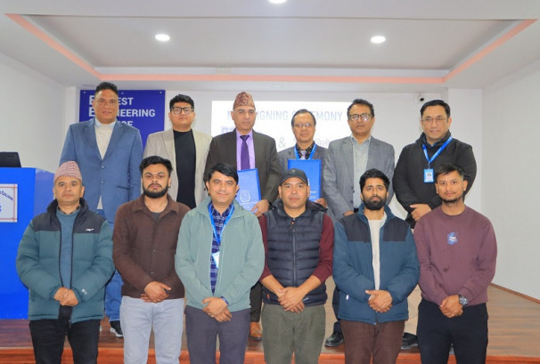 सजिलो नेट र एभरेष्ट इन्जिनियरिङ कलेजबिच सम्झौता