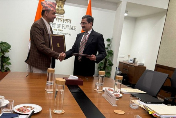 नेपाल र भारतबीच निकासी गरिने वस्तु आइपुग्नु अगावै सूचना आदानप्रदान गर्नेसम्बन्धी समझदारीपत्रमा हस्ताक्षर