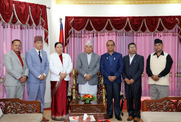 विद्यालय शिक्षा विधेयकका प्रावधान पुनर्विचार गर्न राष्ट्रपति समक्ष नेसनल प्याब्सनको लिखित माग