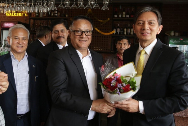 थाई राजदूत सुवापोङलाई व्यवसायीको स्वागत, थाइल्याण्डका अवसर सदुपयोगमा सहयोग पुर्याउन आग्रह