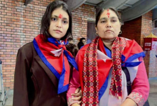 विपिन जोशीको रिहाइका लागि अमेरिका गए आमा र बहिनी