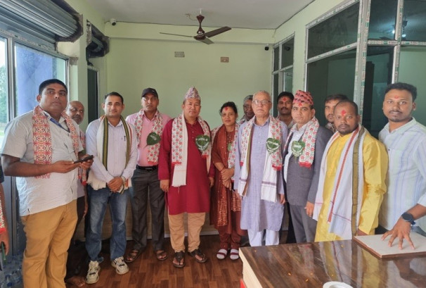 धनुषाको धारापानीमा सहकारीको कार्यालय भवन उद्घाटन