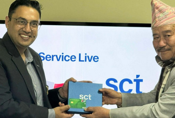 सालपा विकास बैंकबाट एससिटी–युनियन पे कार्ड सेवा सुरु