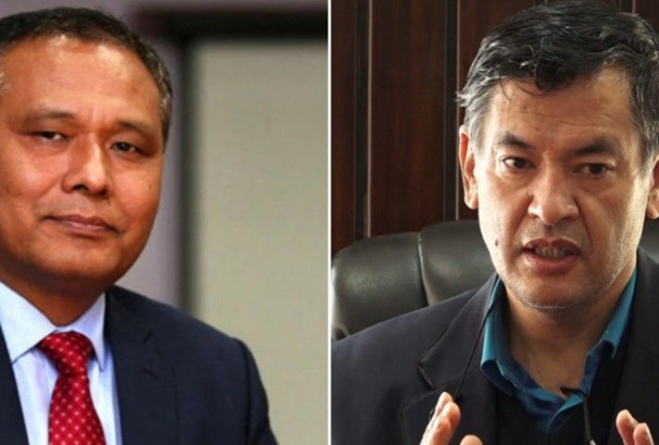 उर्जामन्त्री नियुक्त भएका कुलमानलाई हितेन्द्रदेव शाक्यले दिए बधाई