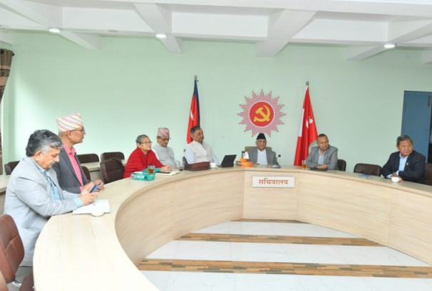 प्रचण्ड नेतृत्वको सरकारलाई दिएको समर्थन फिर्ता लिने एमाले निर्णय, मन्त्रीहरु पनि फिर्ता