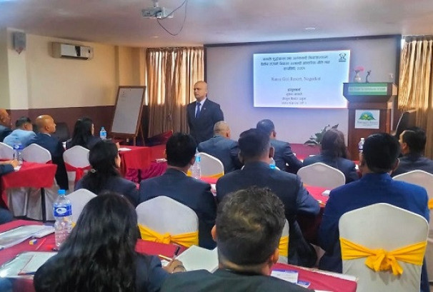 सन नेपाल लाइफद्वारा AML/CFT  तालिम सम्पन्न, वित्तीय प्रणालीमा पारदर्शिता र सुरक्षा सुदृढीकरणमा जोड