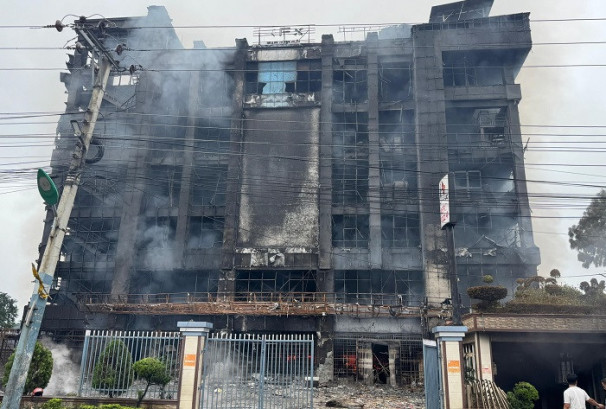 जेनजीको आगजनीका कारण काठमाण्डौ बन्यो विश्वकै दोस्रो प्रदुषित शहर