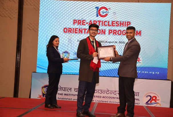 आईक्यानको ‘प्रि–आर्टिकलसिप’ अभिमुखीकरण कार्यक्रम सम्पन्न