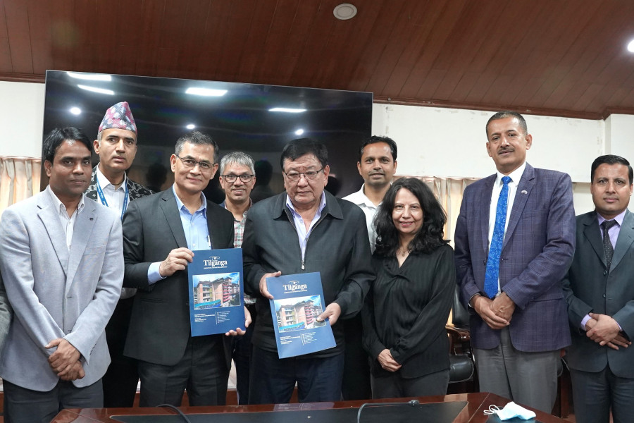 तिलगंगा आँखा प्रतिष्ठान र बिपीकेआइएचएसबीच सहकार्य सम्झौता