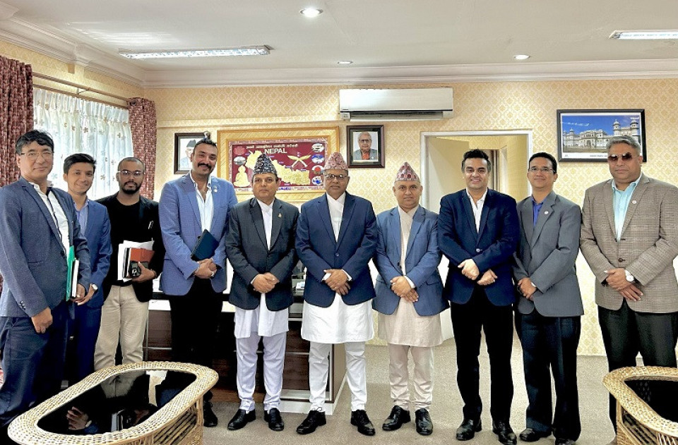 वाणिज्य तथा आपूर्ति मन्त्रालयसँग नाडाको प्रतिनिधिमण्डलको छलफल