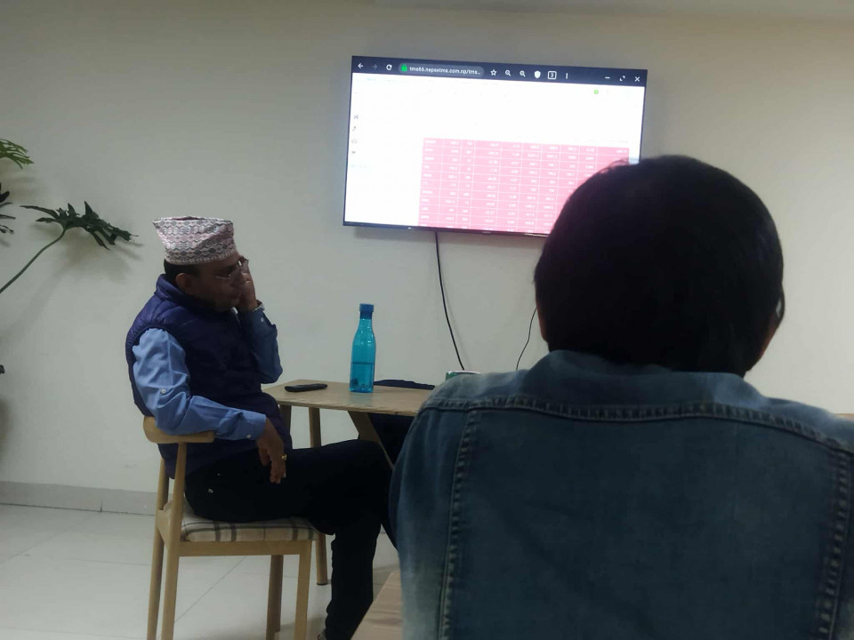 नेप्सेमा लाग्यो दोश्रो नेगेटिभ सर्किट, ४० मिनेटका लागि कारोबार स्थगित