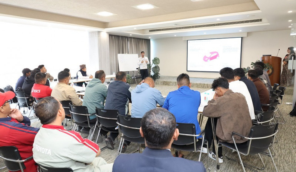 नाइमाको समन्वयमा हाइब्रिड सवारी साधनसम्बन्धी प्राविधिक तालिम सम्पन्न