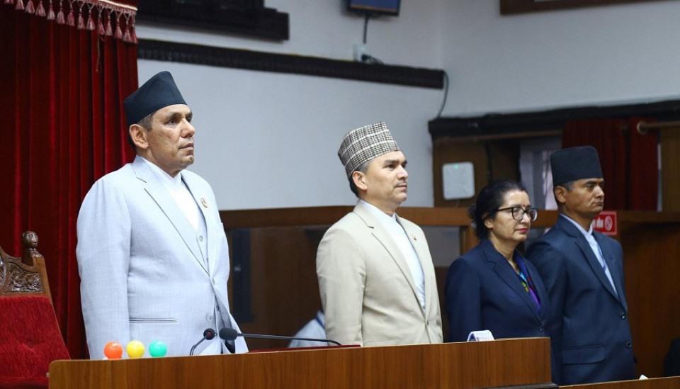 प्रधानमन्त्रीकोे सीमा अभिव्यक्तिबारे विवाद चुलिँदा राष्ट्रियसभा फेरि अवरुद्ध