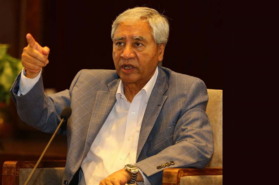 शेर बहादुर देउवाको गर्धनमा १२ टाँका