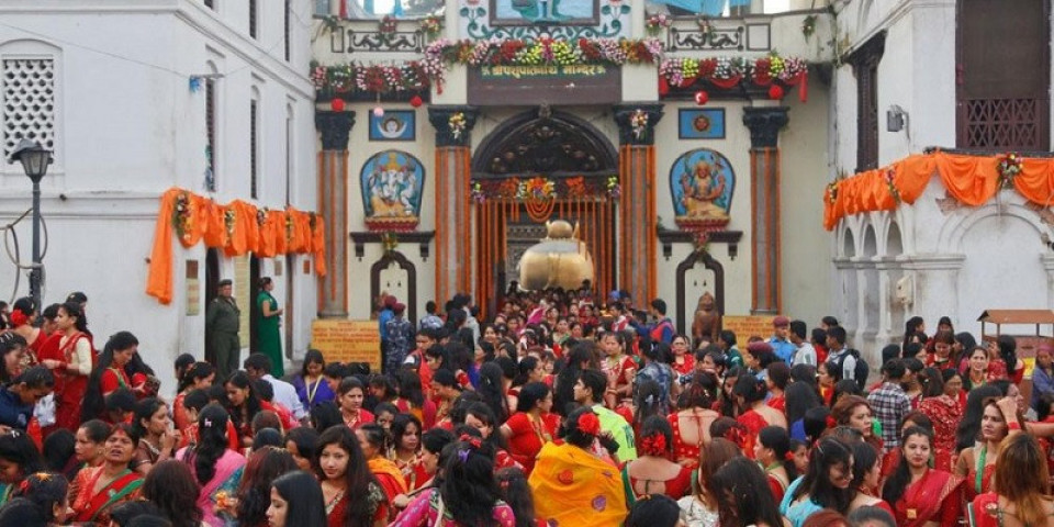 आज हरितालिका तीज मनाइँदै