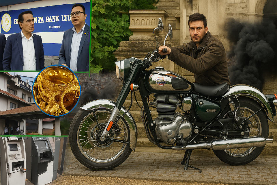 नयाँ बानेश्वर बैंक लुट प्रकरण : लुटिएको पैसाले बुलेट मोटरसाइकल किनेको खुलासा