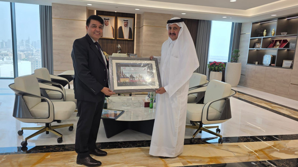 जेबीसीको बैठक काठमाडौंमा आयोजना हुने, अध्यक्ष ढकाल र कतार चेम्बरका अध्यक्ष अलथानीबीच कतारमा भेटवार्ता