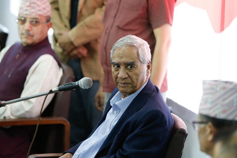 कांग्रेस सभापति देउवा: भदौ २४ को घटना स्वतःस्फूर्त होइन, सुनियोजित हो !