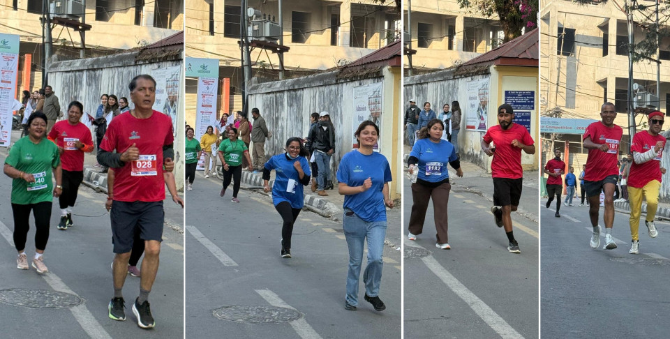 दोश्रोपटक गरिमासँगै दौडियो काठमाण्डौ(फोटो फिचर)