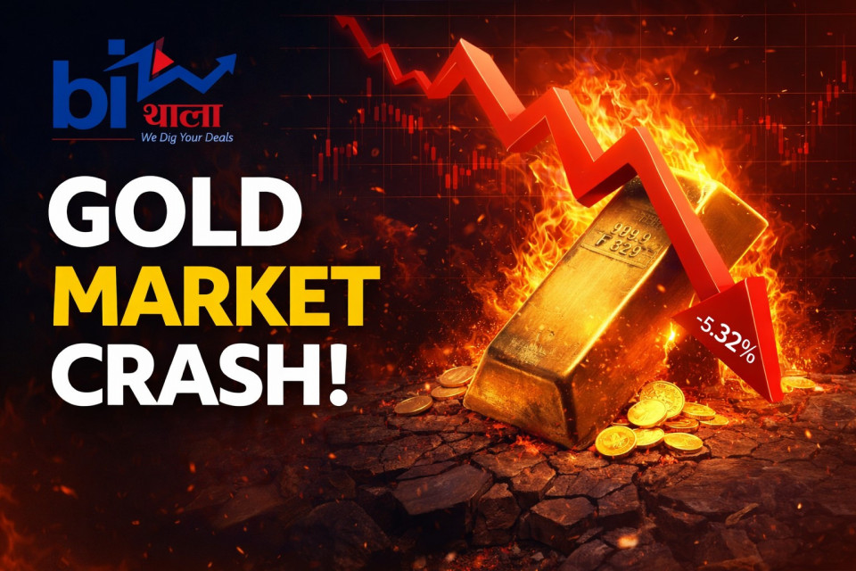 अपडेट: सुनचाँदी बजारमा भीषण पहिरो जारी, मूल्य झन् तल झर्‍यो