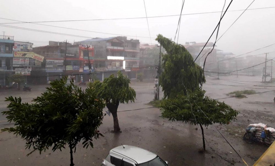 केही प्रदेशमा वर्षा र हावाहुरीको चेतावनी, राजधानीमा घामै घाम