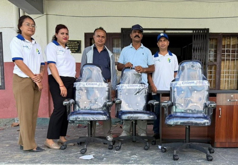 क्षतीग्रस्त संरचना सञ्चालन गर्न कामना सेवा विकास बैंकको सहयोग