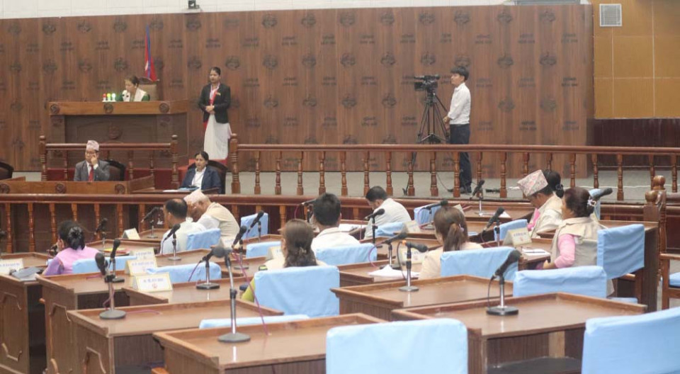लुम्बिनी प्रदेशसभामा विनियोजन विधेयकमाथिको छलफल सकियो, कृषि–रोजगारीमुखी बजेटको माग
