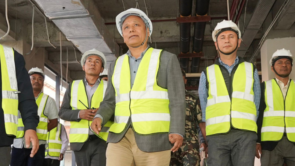 नयाँ संसद भवन पुसभित्र नसके ठेकेदार कम्पनीलाई कारबाही गर्ने कुलमानको चेतावनी