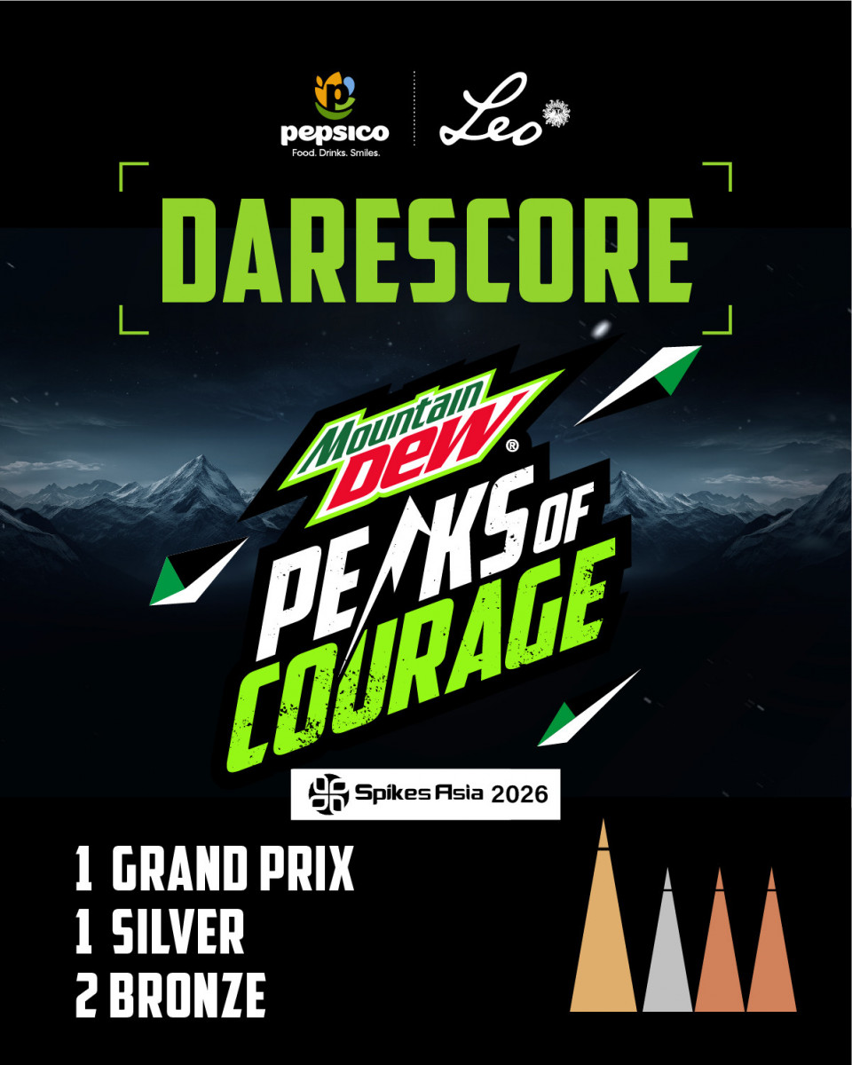 माउन्टेन डिउलाई स्पाइक्स एसियामा ४ प्रतिष्ठित अवार्ड