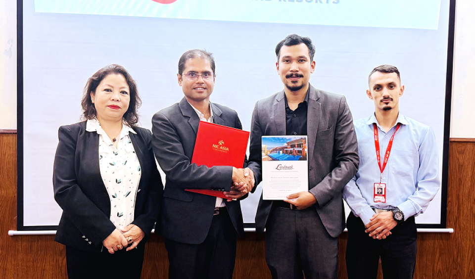 एनआईसी एशिया बैंकका ग्राहकलाई ल्याण्डमार्क रिसोर्ट एण्ड होटल्समा विशेष छुट