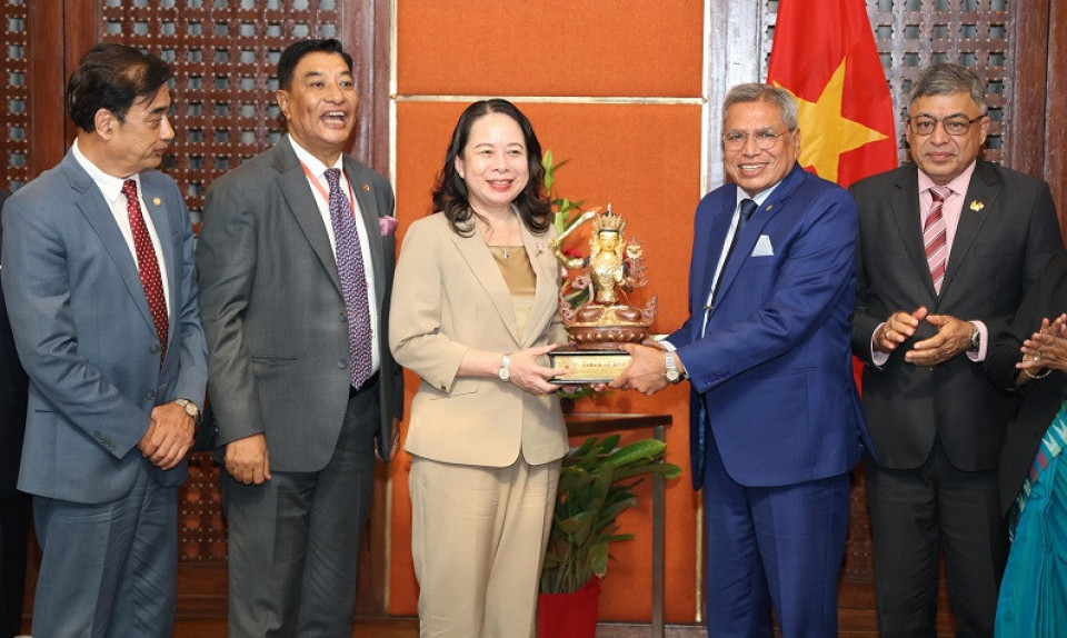 चेम्बर अफ कमर्सद्वारा भियतनामकी उपराष्ट्रपतिसमक्ष द्विपक्षीय लगानी तथा व्यापार अभिवृद्धिबारे छलफल